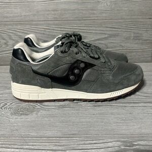 Saucony Shadow 5000 Gray Black Suede Mesh Sneakers S70665-71 Mens 13 Shoes New